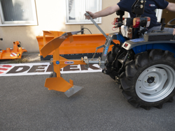 einschar drehpflug für kleintraktoren wie z b iseki kubota mod drp 25
