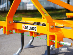 grubber mit 7 zinken 140 cm breit mod de 140 7