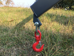 hydraulischer hubkran für kleintraktoren mod el 200