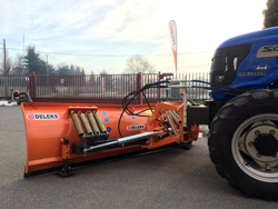 schneeschild mit universalplatte 220cm mittelschwere ausführung mod ln 220 a