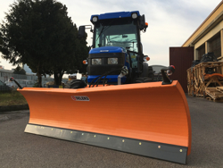 schneeschild mit universalplatte 220cm mittelschwere ausführung mod ln 220 a