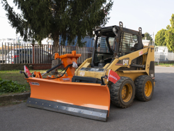 schneeschild für minibagger oder gabelstapler 175 cm mittelschwere ausführung mod ln 175 m