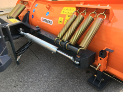 schneeschild für minibagger oder gabelstapler 175 cm mittelschwere ausführung mod ln 175 m