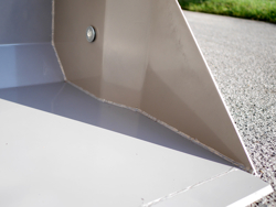 mechanische heckschaufel 160 cm breit schwere ausführung mod prm 160 h