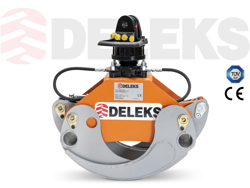 holzzange holzgreifer mit rotator für kräne und mini bagger 1 8 bis 3 5t mod dk 11c gr 30f