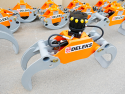 holzzange holzgreifer mit rotator für mini bagger 1 8 bis 3 5t mod dk 11c gr 30ff