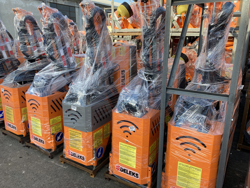 hydraulischer böschungsmulcher mit auslegearm für traktor mod airone 60