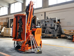 hydraulischer böschungsmulcher mit auslegearm für traktor mod airone 100