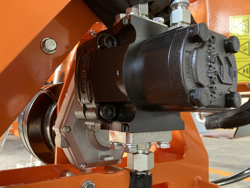 hydraulischer böschungsmulcher mit auslegearm für traktor mod airone 160 tr