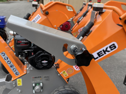 benzin häcksler schredder mit lifan motor mod dk 500 lf