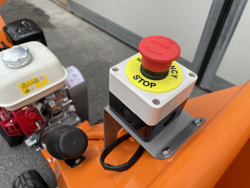 benzin häcksler schredder mit lifan motor mod dk 500 honda