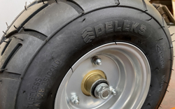 benzin häcksler schredder mit lifan motor mod dk 500 honda