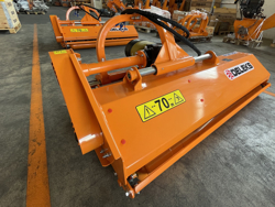 mulcher mit hydraulische seitenverstellung für traktoren mod jaguar 170