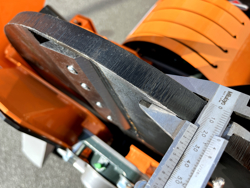 benzin häcksler schredder mit motor mod dk 900 bs