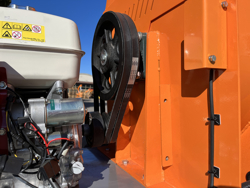 benzin häcksler schredder mit motor mod dk 900 bs