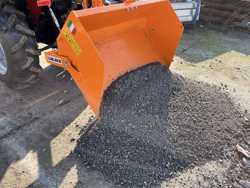 mechanische heckschaufel 140cm breit mod bucket 140 h