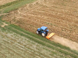 mulcher fur traktor mod bison 260