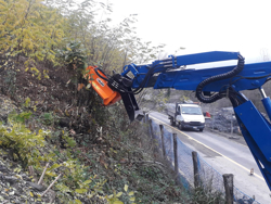 hydraulischer mulchkopf für minibagger mod arh 80