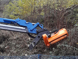 hydraulischer mulchkopf für minibagger mod arh 80