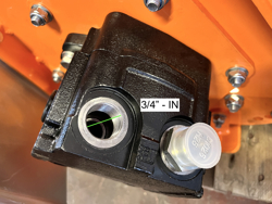 hydraulischer mulchkopf fur minibagger mod arm 100