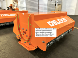 hydraulischer mulchkopf fur minibagger mod arm 100