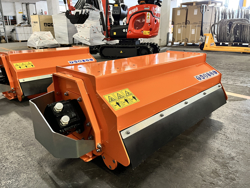 hydraulischer mulchkopf fur minibagger mod arm 100