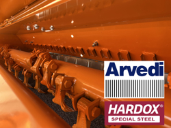 mulcher mit seitenverstellung für mittelschwere ausführung 160 cm mod leopard 160 sp