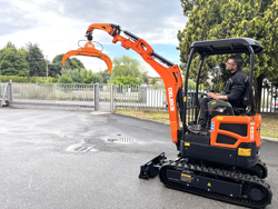 holzzange holzgreifer fur krane und mini bagger von 1 5 bis 2 5t mod dk 10h