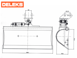 grabenraumloffel schwenkloffel hydraulisch fur minibagger s100 800