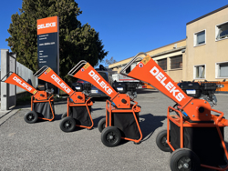 benzin häcksler schredder mit b&s motor mod dk 300 lc