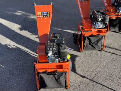 benzin häcksler schredder mit b&s motor mod dk 300 lc