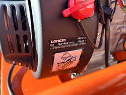 benzin häcksler schredder mit b&s motor mod dk 300 lc