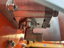 hydraulischer mulchkopf für minibagger mod ark 100