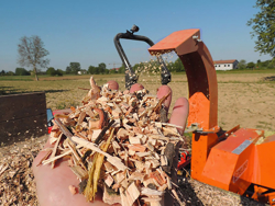 scheiben holzhäcksler für traktor mod dk 1200se