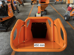 benzin häcksler schredder mit b&s motor mod dk 500 bs