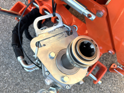 hydraulischer böschungsmulcher mit auslegearm für traktor mod merlo