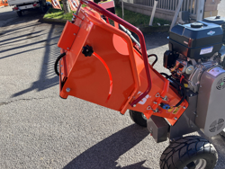 benzin häcksler schredder mit motor mod dk 800 briggs and stratton