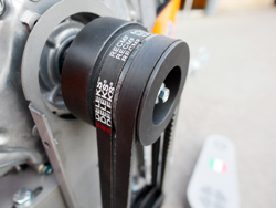 benzin häcksler schredder mit lifan motor mod dk 800 lf