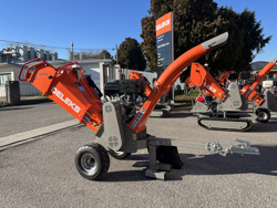 benzin häcksler schredder mit lifan motor mod dk 800 lf