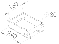 aufnahme für minibagger ar15 grhd cangini