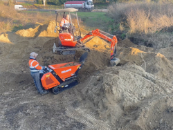 minidumper mit kubota m8000