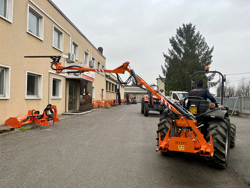 hydraulischer arm mit 130cm mähbalken mod falco