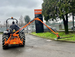 hydraulischer arm mit 130cm mähbalken mod falco