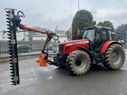 hydraulischer arm mit 130cm mähbalken mod falco h