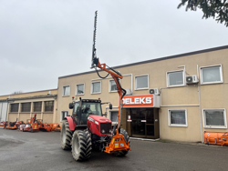 hydraulischer arm mit 130cm mähbalken mod falco hw