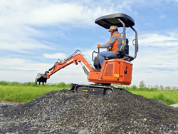 minibagger mit zubehör m80