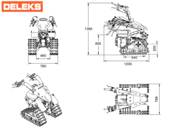 umkehrbarer einachsschlepper kama motor zeus ltr