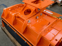 hydraulischer mulchkopf für minibagger mod arj 80