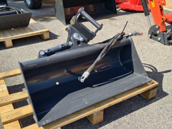 grabenraumloffel schwenkloffel hydraulisch fur minibagger s100 800s30