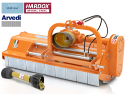 schlegelmäher hyadraulisch seitenverstellbar für mittelschwere traktoren leopard 180 sph